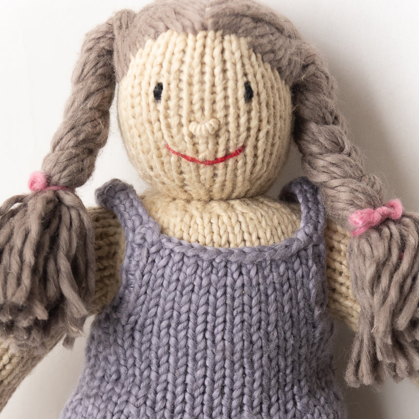 Peruvian Girl Knitted Doll- Quchu