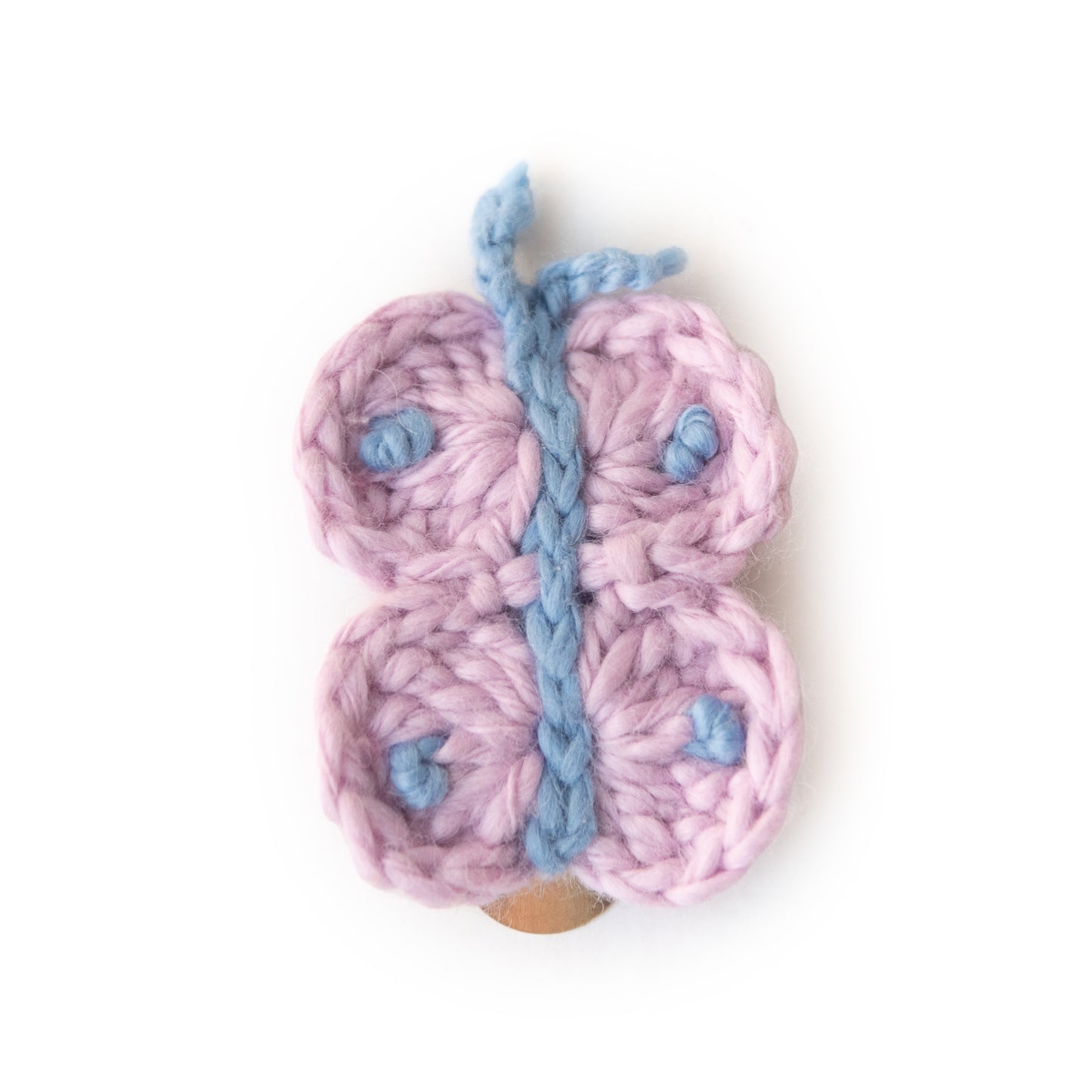 Butterfly Crochet Hair Clip Set